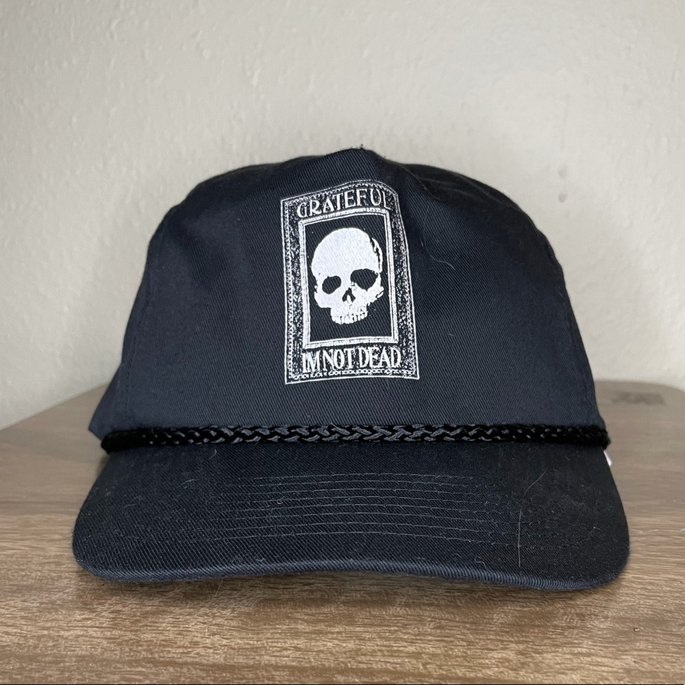 Grateful I’m Not Dead Black SnapBack Hat
